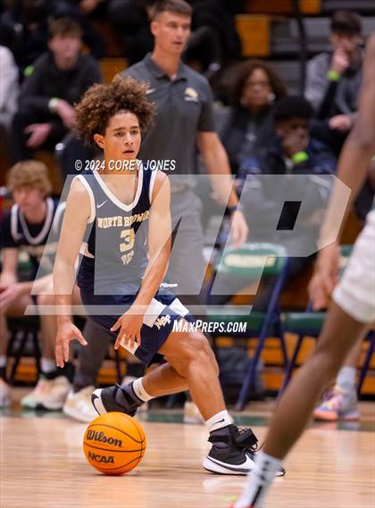 Thumbnail 1 in North Broward Prep vs Grayson (Grayson New Year's Classic) photogallery.