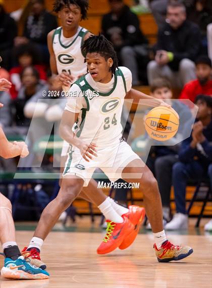 Thumbnail 3 in North Broward Prep vs Grayson (Grayson New Year's Classic) photogallery.