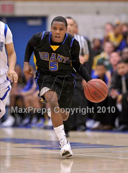 Thumbnail 1 in Grant vs Rocklin (CIF SJS D2 Playoffs) photogallery.
