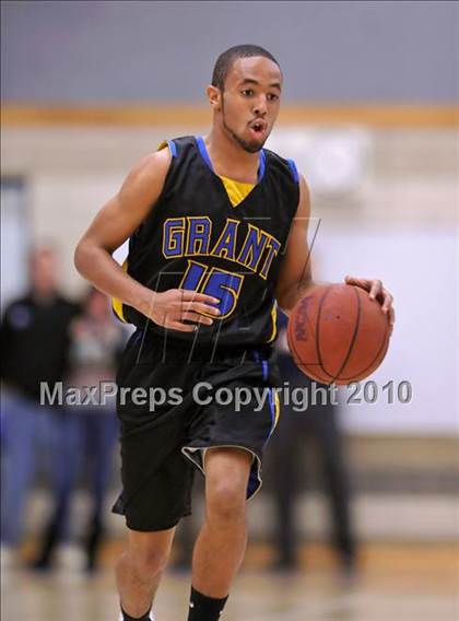 Thumbnail 2 in Grant vs Rocklin (CIF SJS D2 Playoffs) photogallery.