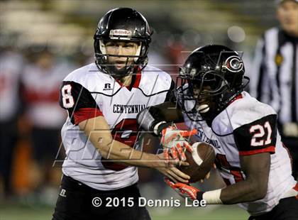 Thumbnail 1 in Centennial vs. De La Salle (CIF State Open Division Final) photogallery.
