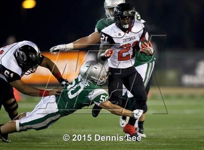 Thumbnail 2 in Centennial vs. De La Salle (CIF State Open Division Final) photogallery.