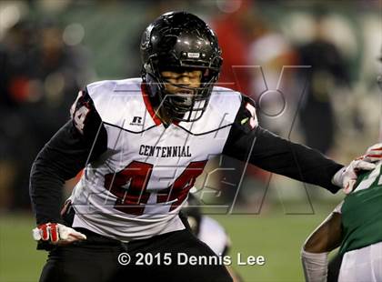 Thumbnail 3 in Centennial vs. De La Salle (CIF State Open Division Final) photogallery.