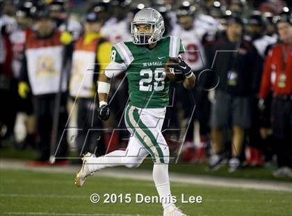 Thumbnail 3 in Centennial vs. De La Salle (CIF State Open Division Final) photogallery.