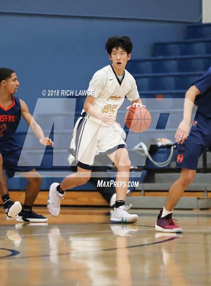 Thumbnail 1 in Roosevelt @ Crean Lutheran (Beach Bash Tournament) photogallery.