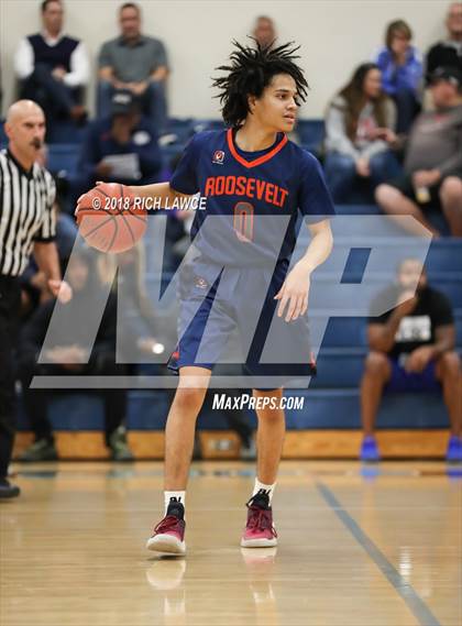 Thumbnail 2 in Roosevelt @ Crean Lutheran (Beach Bash Tournament) photogallery.