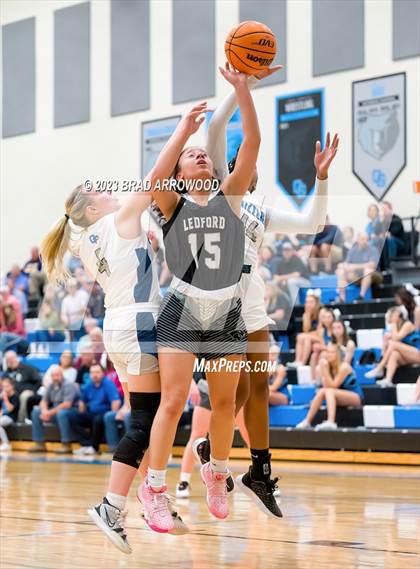 Thumbnail 2 in Ledford @ Oak Grove (NCHSAA 3A Second Round) photogallery.
