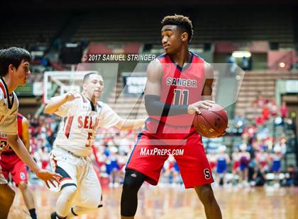 Thumbnail 3 in Selma vs. Sanger (CIF CS D3 Final) photogallery.