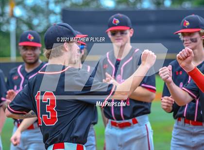 Thumbnail 2 in East Surry vs Perquimans - (NCHSAA 1A Final - game 1 - gallery 1 of 2 - Introductions, Sportmanship Awards, Umpires) photogallery.