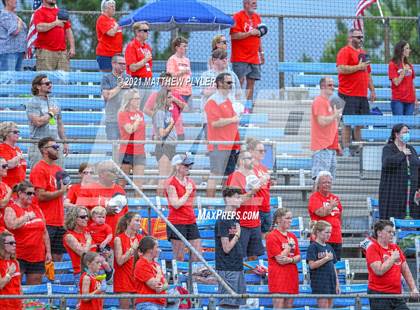 Thumbnail 2 in East Surry vs Perquimans - (NCHSAA 1A Final - game 1 - gallery 1 of 2 - Introductions, Sportmanship Awards, Umpires) photogallery.