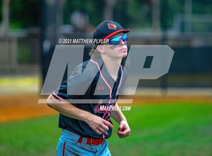 Thumbnail 3 in East Surry vs Perquimans - (NCHSAA 1A Final - game 1 - gallery 1 of 2 - Introductions, Sportmanship Awards, Umpires) photogallery.