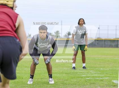 Thumbnail 1 in Inglewood vs Oaks Christian (Battle at the Beach) photogallery.