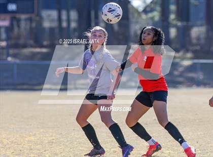 Thumbnail 2 in Hoke County vs South View (Kicking for Cancer Jamboree) photogallery.
