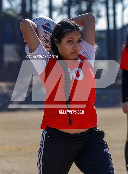 Thumbnail 2 in Hoke County vs South View (Kicking for Cancer Jamboree) photogallery.