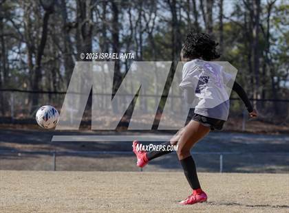 Thumbnail 3 in Hoke County vs South View (Kicking for Cancer Jamboree) photogallery.