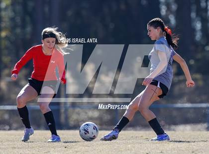 Thumbnail 2 in Hoke County vs South View (Kicking for Cancer Jamboree) photogallery.