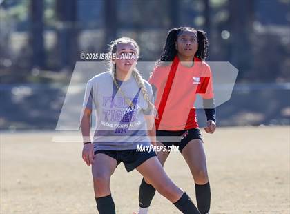 Thumbnail 1 in Hoke County vs South View (Kicking for Cancer Jamboree) photogallery.