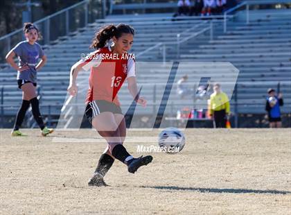 Thumbnail 2 in Hoke County vs South View (Kicking for Cancer Jamboree) photogallery.