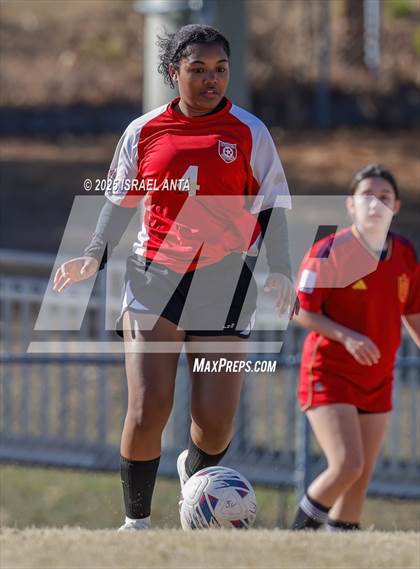 Thumbnail 3 in Hoke County vs South View (Kicking for Cancer Jamboree) photogallery.