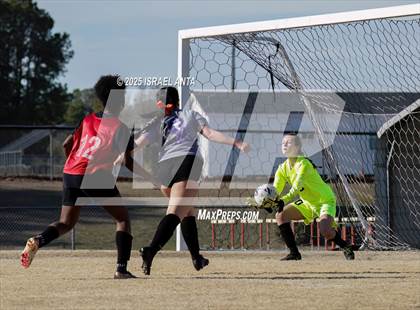 Thumbnail 2 in Hoke County vs South View (Kicking for Cancer Jamboree) photogallery.