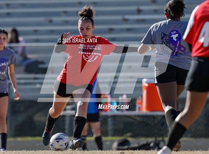 Thumbnail 2 in Hoke County vs South View (Kicking for Cancer Jamboree) photogallery.