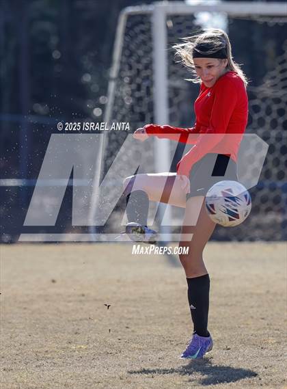 Thumbnail 2 in Hoke County vs South View (Kicking for Cancer Jamboree) photogallery.