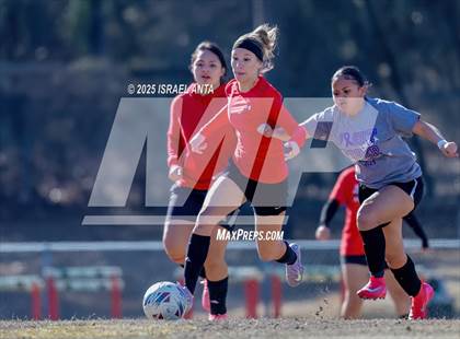 Thumbnail 2 in Hoke County vs South View (Kicking for Cancer Jamboree) photogallery.