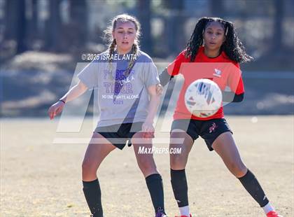 Thumbnail 3 in Hoke County vs South View (Kicking for Cancer Jamboree) photogallery.