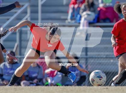 Thumbnail 2 in Hoke County vs South View (Kicking for Cancer Jamboree) photogallery.