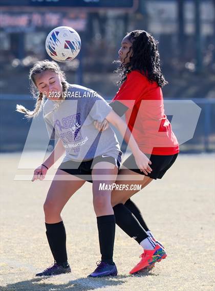 Thumbnail 1 in Hoke County vs South View (Kicking for Cancer Jamboree) photogallery.