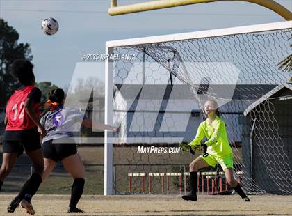 Thumbnail 2 in Hoke County vs South View (Kicking for Cancer Jamboree) photogallery.