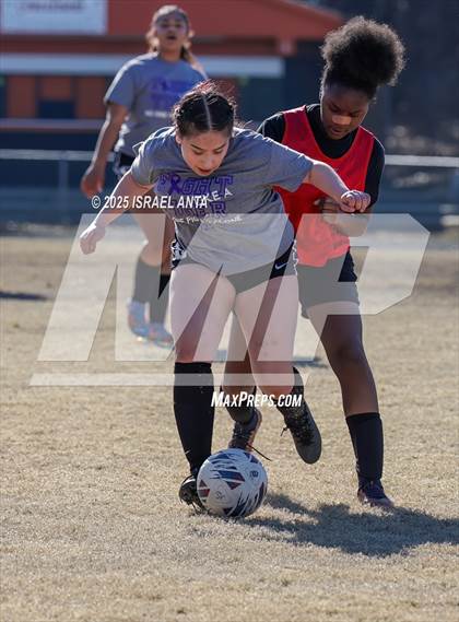 Thumbnail 1 in Hoke County vs South View (Kicking for Cancer Jamboree) photogallery.