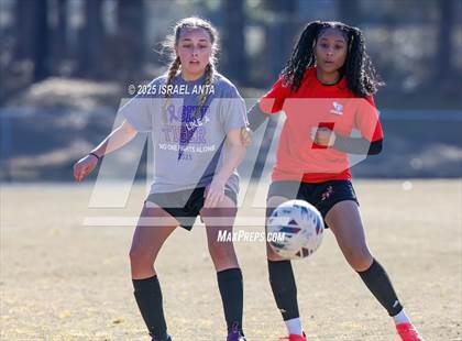 Thumbnail 1 in Hoke County vs South View (Kicking for Cancer Jamboree) photogallery.