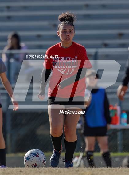 Thumbnail 1 in Hoke County vs South View (Kicking for Cancer Jamboree) photogallery.