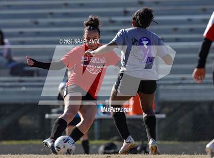 Thumbnail 3 in Hoke County vs South View (Kicking for Cancer Jamboree) photogallery.