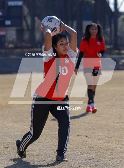 Thumbnail 2 in Hoke County vs South View (Kicking for Cancer Jamboree) photogallery.