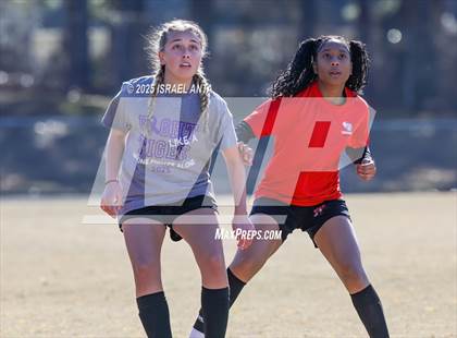 Thumbnail 2 in Hoke County vs South View (Kicking for Cancer Jamboree) photogallery.