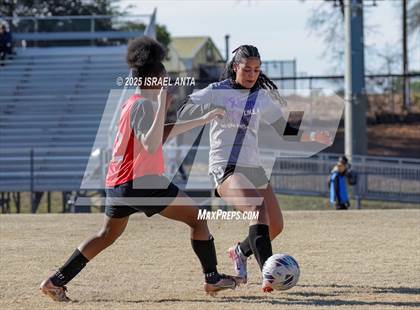 Thumbnail 3 in Hoke County vs South View (Kicking for Cancer Jamboree) photogallery.