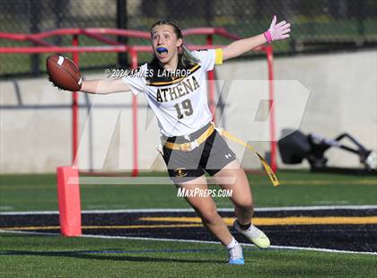 Thumbnail 1 in Monroee @ Greece Athena (NYSPHSAA Section V Class B1 Semifinal) photogallery.
