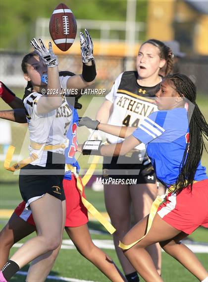 Thumbnail 1 in Monroee @ Greece Athena (NYSPHSAA Section V Class B1 Semifinal) photogallery.