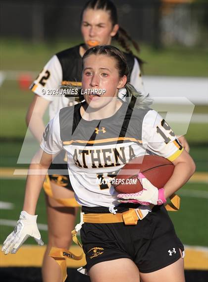 Thumbnail 2 in Monroee @ Greece Athena (NYSPHSAA Section V Class B1 Semifinal) photogallery.