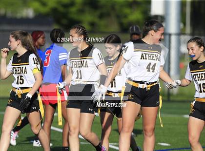 Thumbnail 1 in Monroee @ Greece Athena (NYSPHSAA Section V Class B1 Semifinal) photogallery.