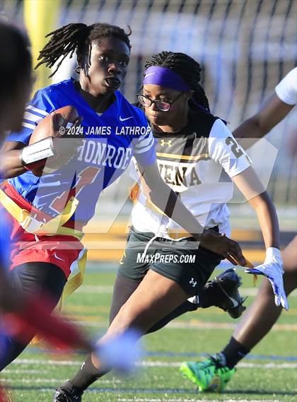 Thumbnail 1 in Monroee @ Greece Athena (NYSPHSAA Section V Class B1 Semifinal) photogallery.