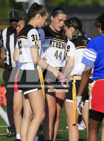 Thumbnail 2 in Monroee @ Greece Athena (NYSPHSAA Section V Class B1 Semifinal) photogallery.