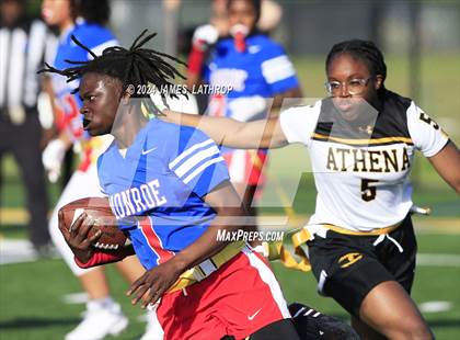 Thumbnail 2 in Monroee @ Greece Athena (NYSPHSAA Section V Class B1 Semifinal) photogallery.