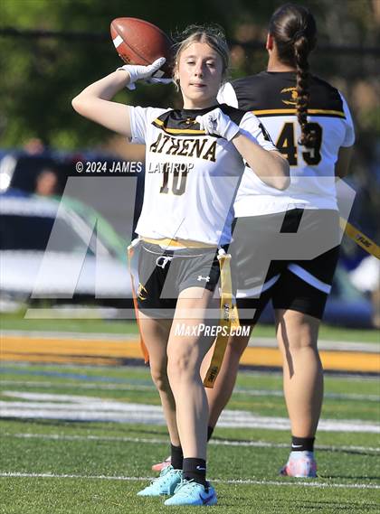 Thumbnail 3 in Monroee @ Greece Athena (NYSPHSAA Section V Class B1 Semifinal) photogallery.