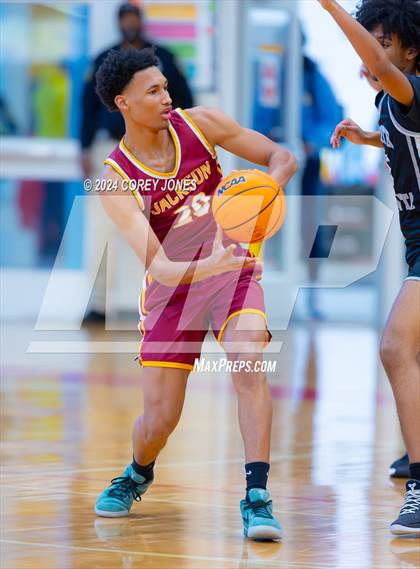 Thumbnail 1 in North Atlanta vs Jackson(Hard In The Paint Classic) photogallery.