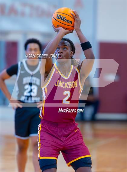 Thumbnail 1 in North Atlanta vs Jackson(Hard In The Paint Classic) photogallery.