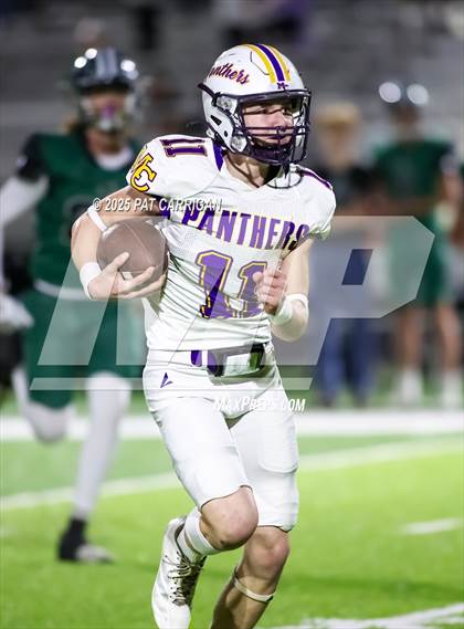 Thumbnail 3 in Bluff Dale vs. Mount Calm (UIL 1A Division 2 Football Bi-District) photogallery.