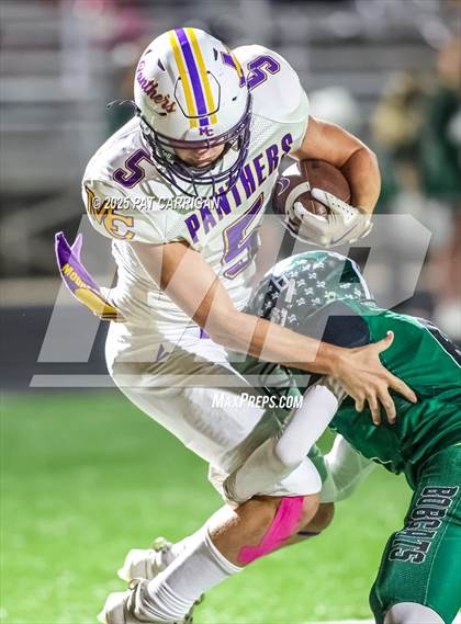 Thumbnail 1 in Bluff Dale vs. Mount Calm (UIL 1A Division 2 Football Bi-District) photogallery.